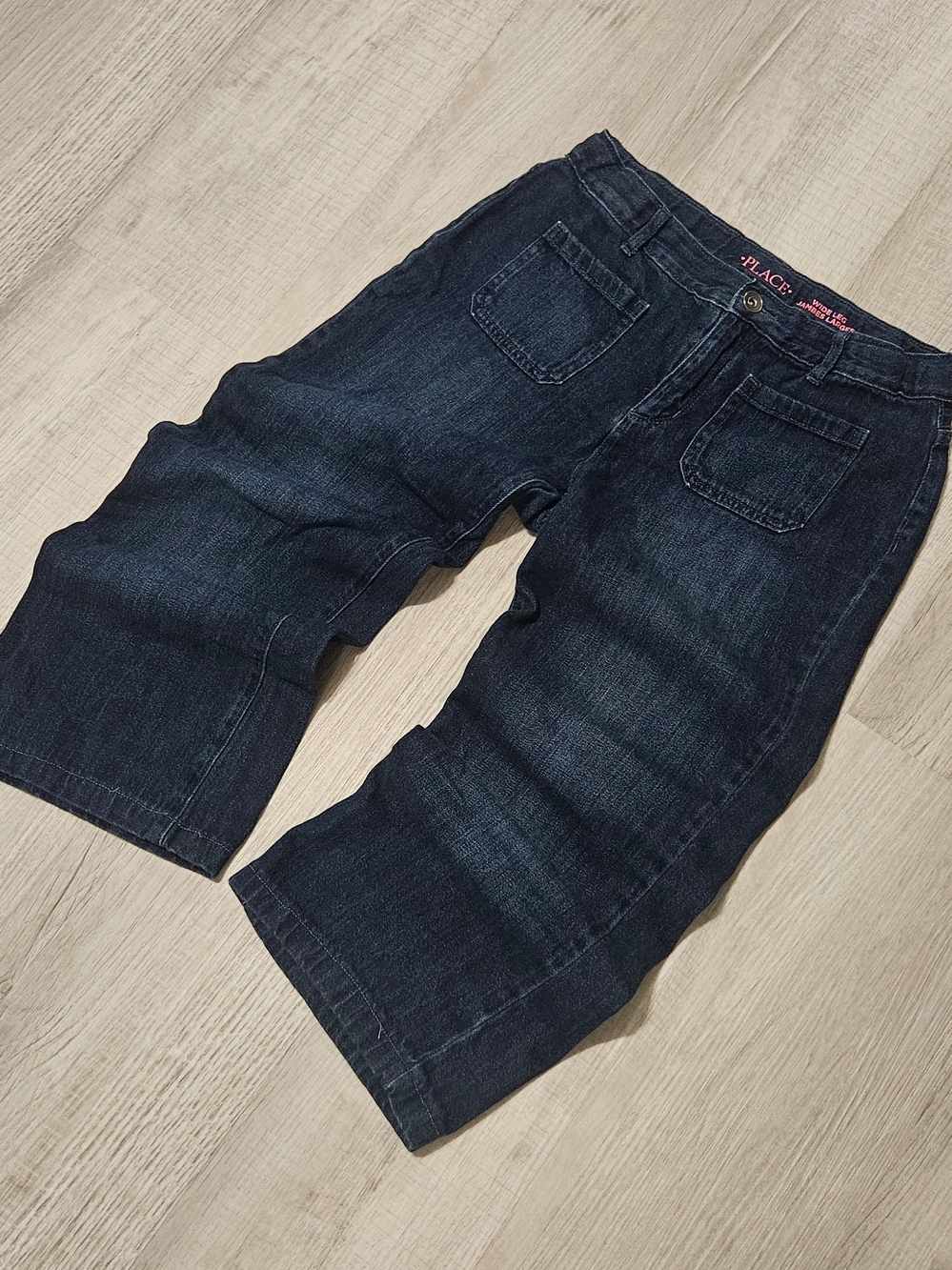 The Children's Place Dark Wash Denim Jeans - Navy Blue